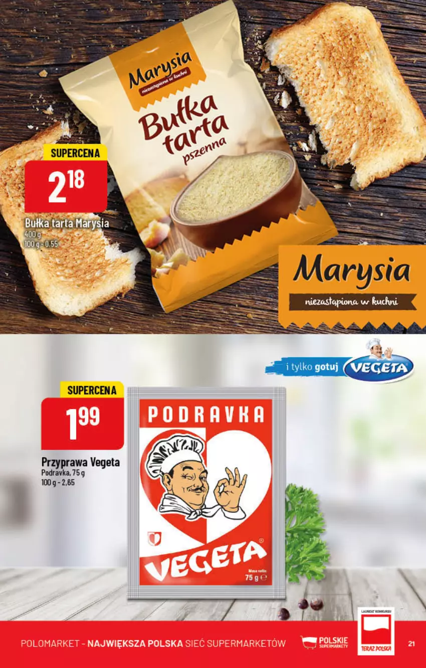 Gazetka promocyjna PoloMarket - Gazetka pomocyjna - ważna 08.06 do 14.06.2022 - strona 21 - produkty: Podravka, Vegeta