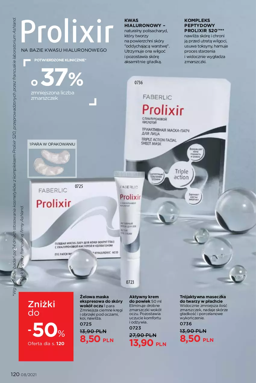 Gazetka promocyjna Faberlic - Gazetka - ważna 24.05 do 13.06.2021 - strona 120 - produkty: Aksam, LG, Mars, Maska, Por