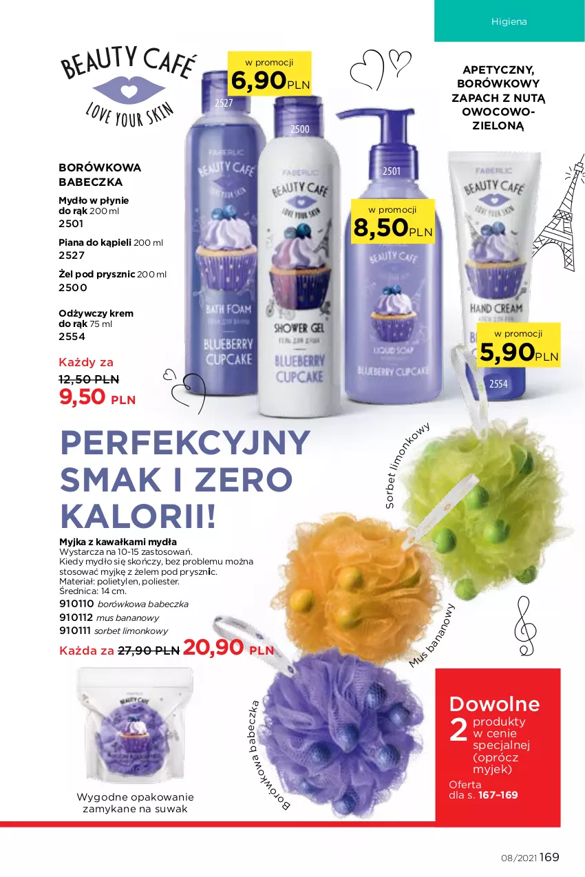 Gazetka promocyjna Faberlic - Gazetka - ważna 24.05 do 13.06.2021 - strona 169 - produkty: Kawa, Krem do rąk, Mus, Mydło, Mydło w płynie