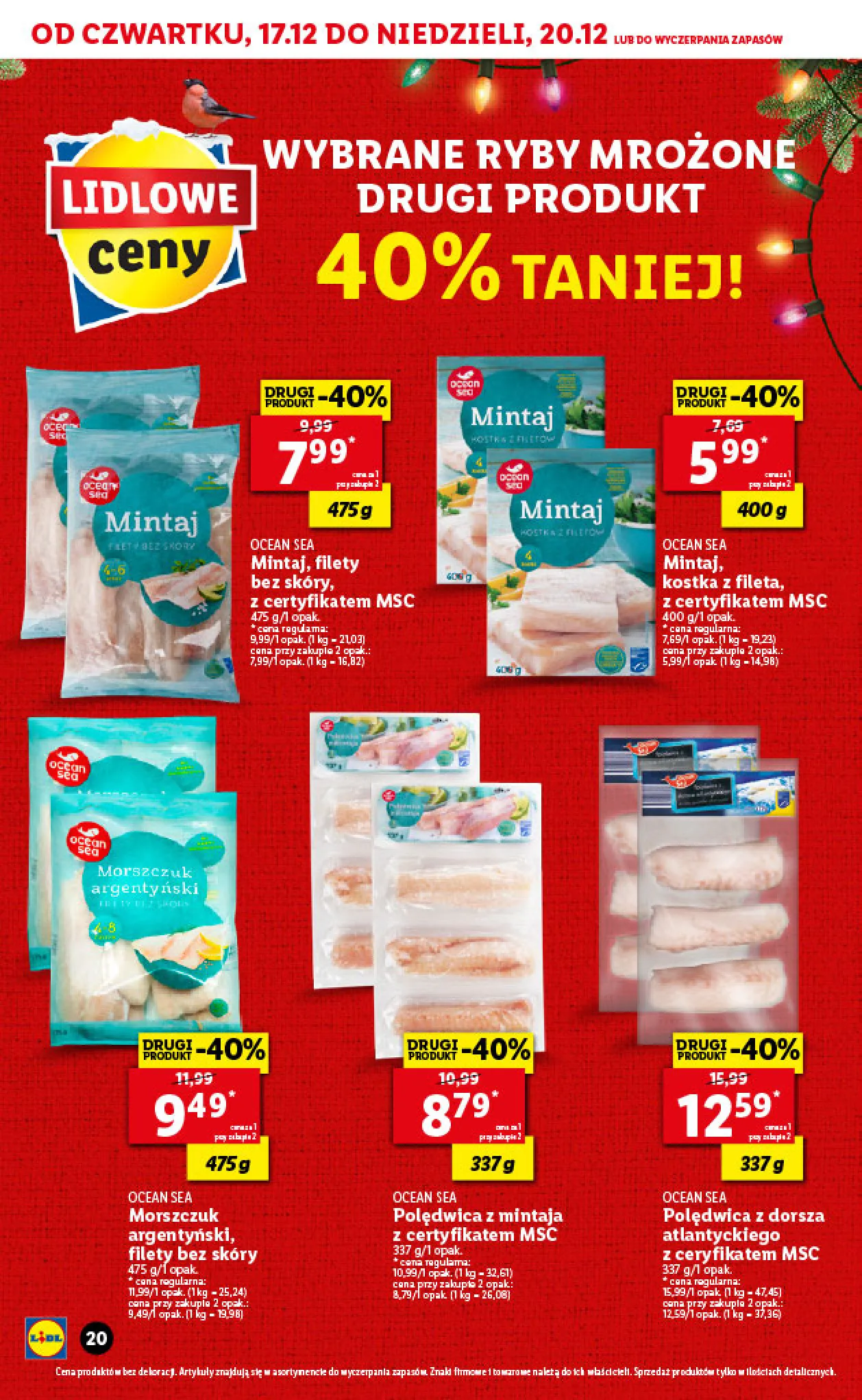 Gazetka promocyjna Lidl - Wigilia - ważna 17.12 do 20.12.2020 - strona 20