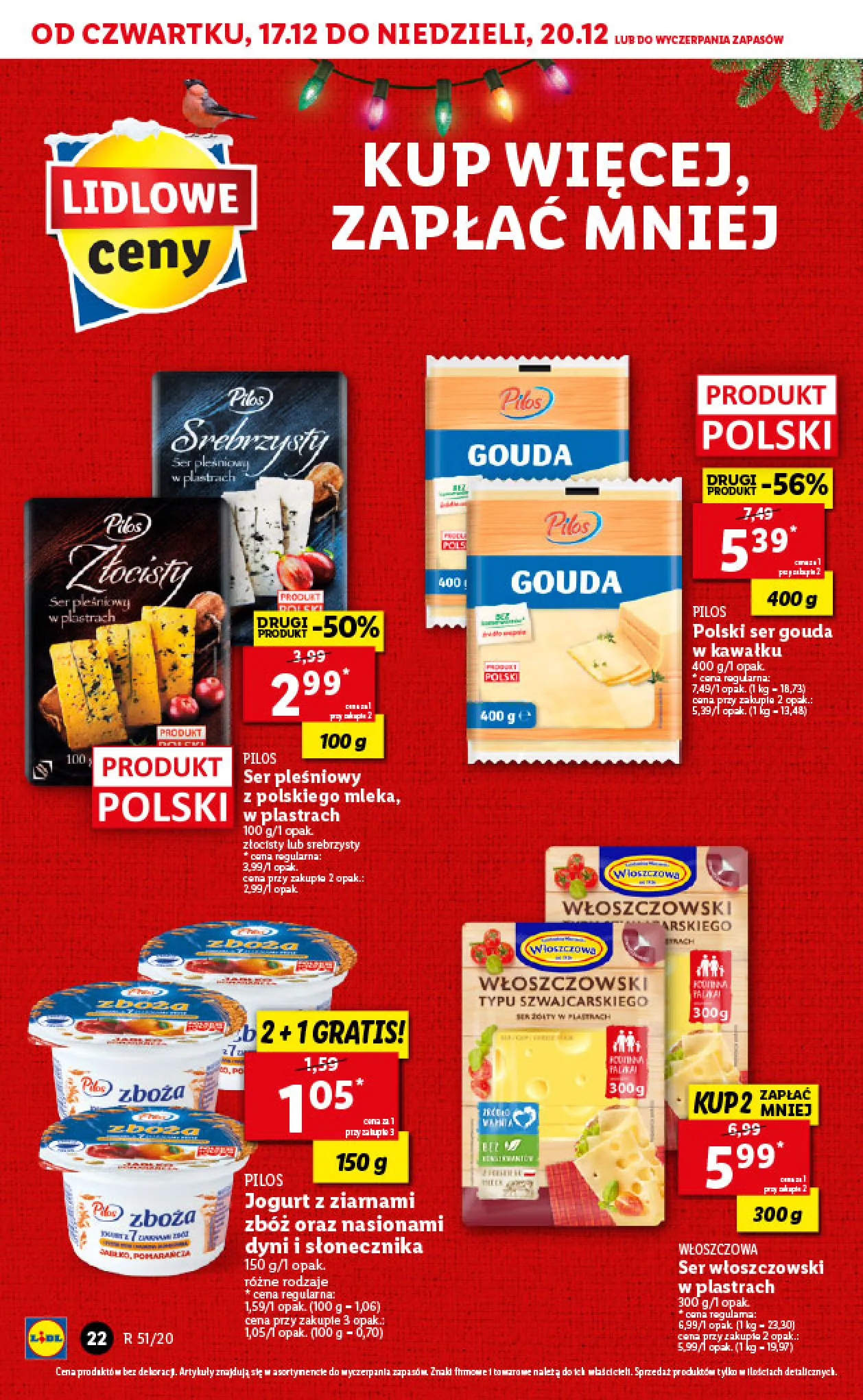 Gazetka promocyjna Lidl - Wigilia - ważna 17.12 do 20.12.2020 - strona 22