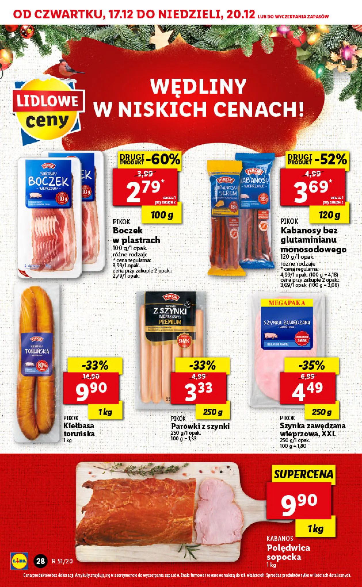 Gazetka promocyjna Lidl - Wigilia - ważna 17.12 do 20.12.2020 - strona 28