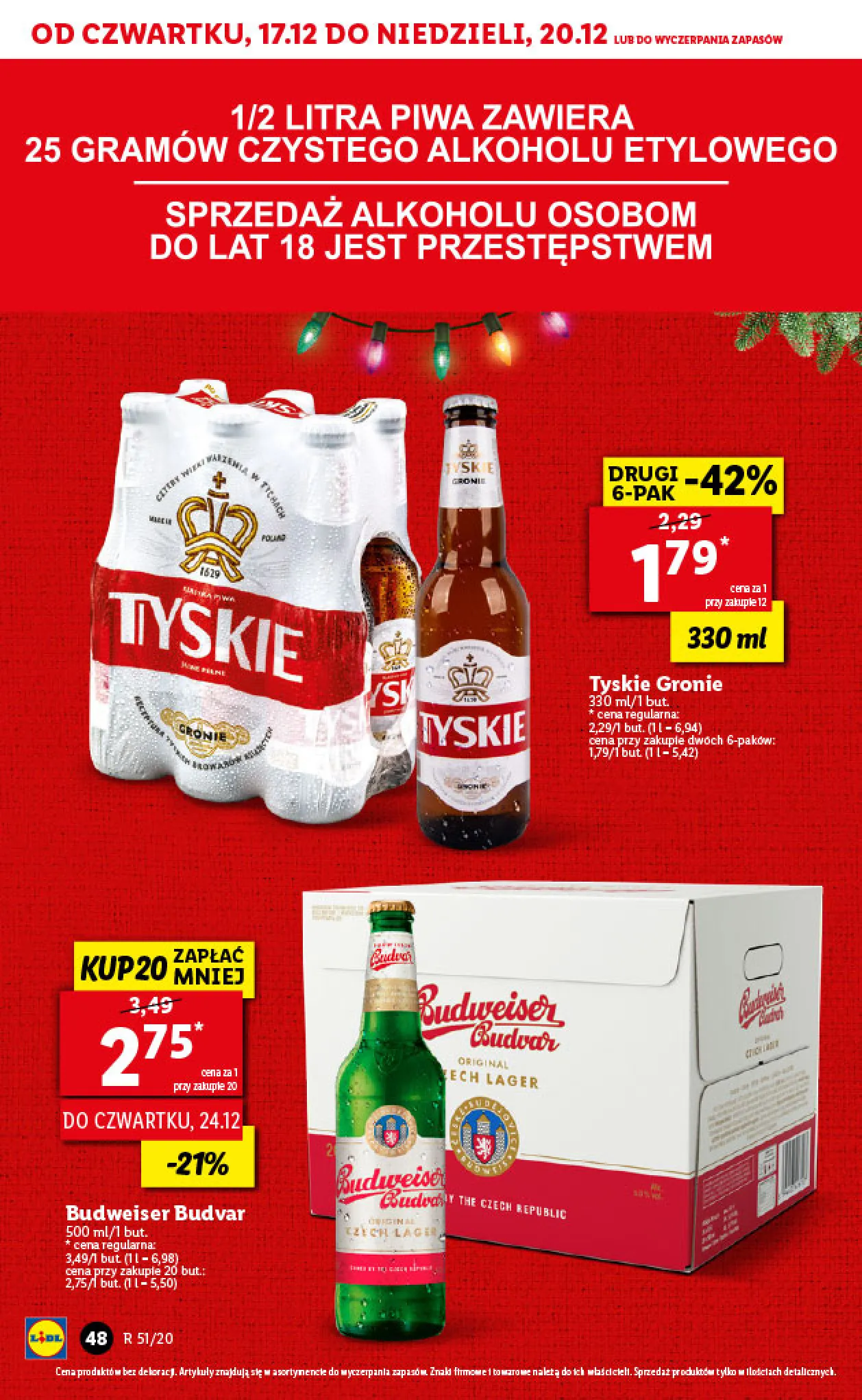 Gazetka promocyjna Lidl - Wigilia - ważna 17.12 do 20.12.2020 - strona 48