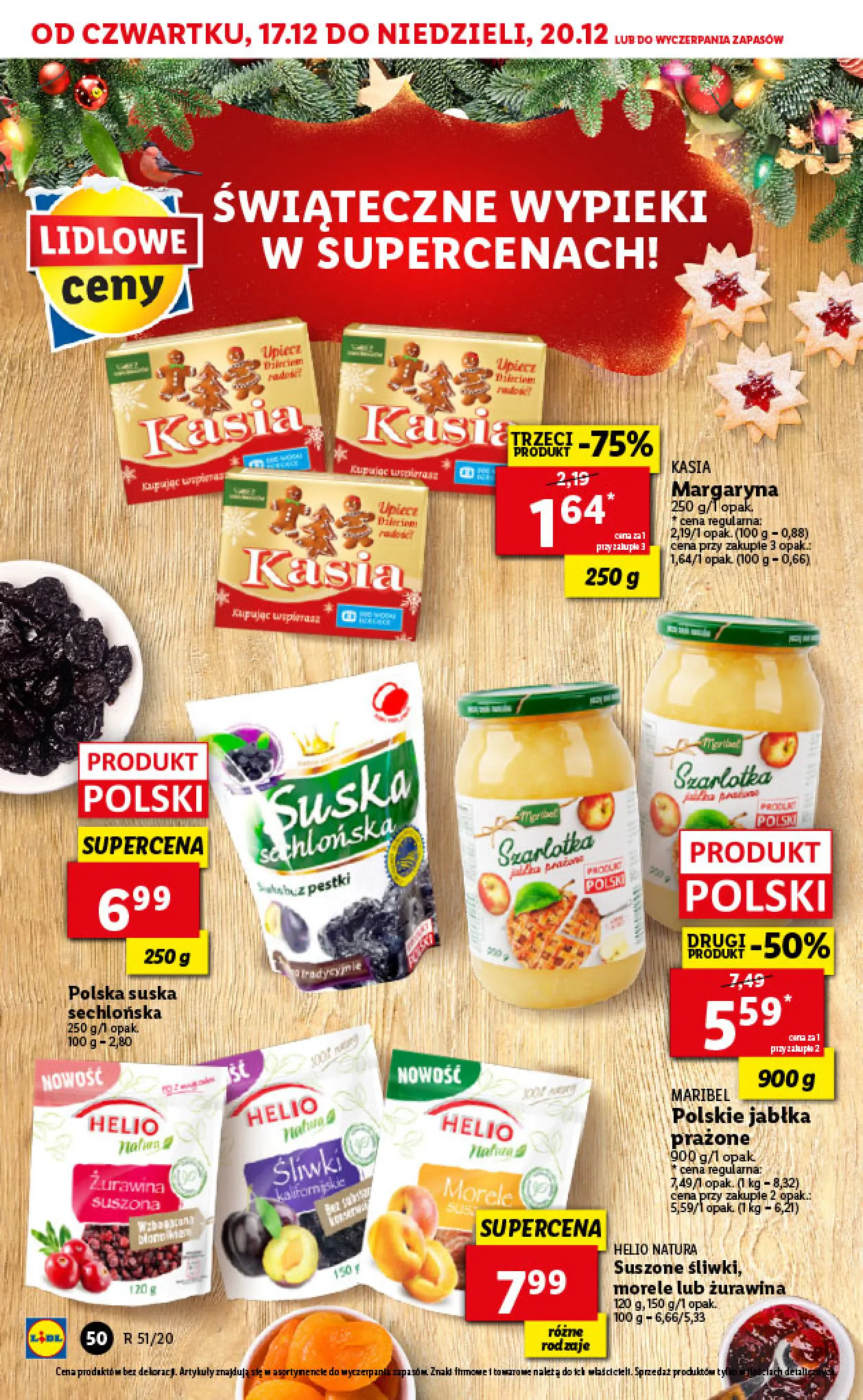 Gazetka promocyjna Lidl - Wigilia - ważna 17.12 do 20.12.2020 - strona 50