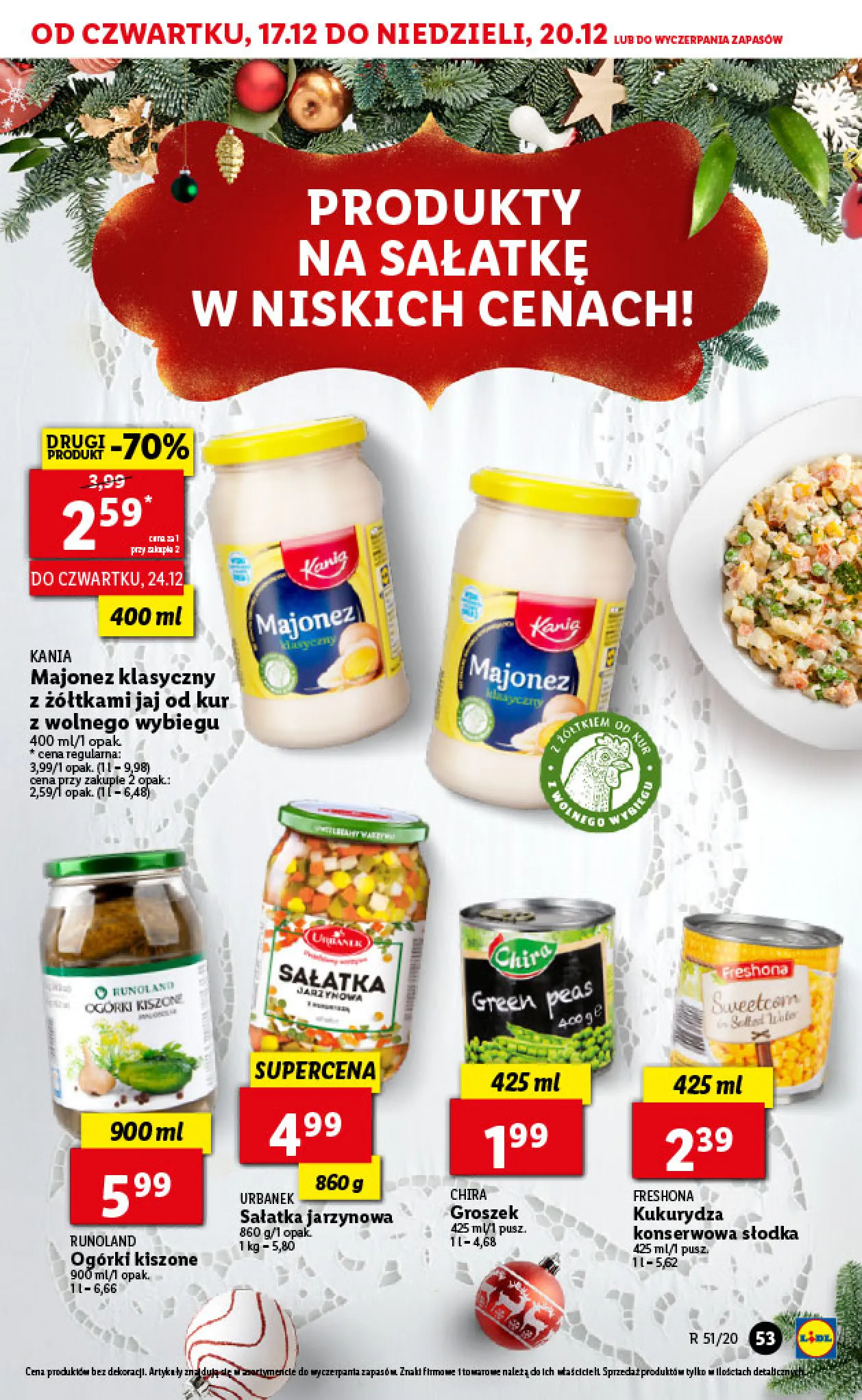 Gazetka promocyjna Lidl - Wigilia - ważna 17.12 do 20.12.2020 - strona 53