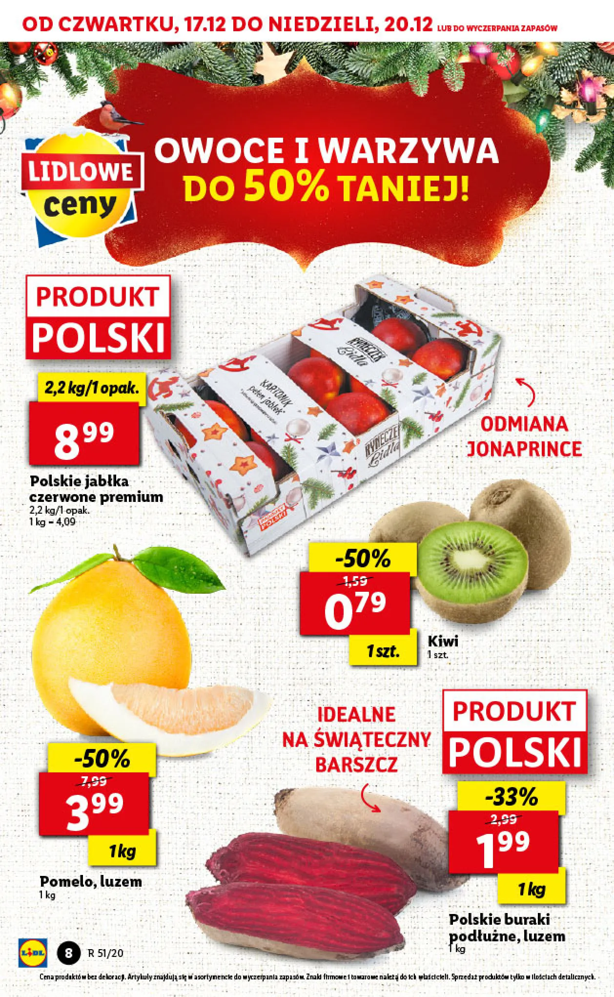 Gazetka promocyjna Lidl - Wigilia - ważna 17.12 do 20.12.2020 - strona 8