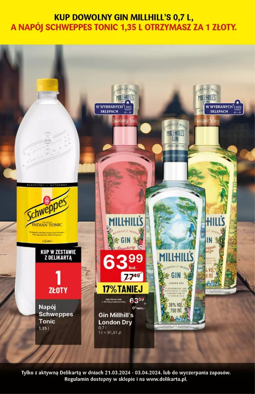 Gazetka promocyjna Delikatesy Centrum - DeliBarek DC12-DC13 - ważna 21.03 do 03.04.2024 - strona 26 - produkty: Gin, Napój