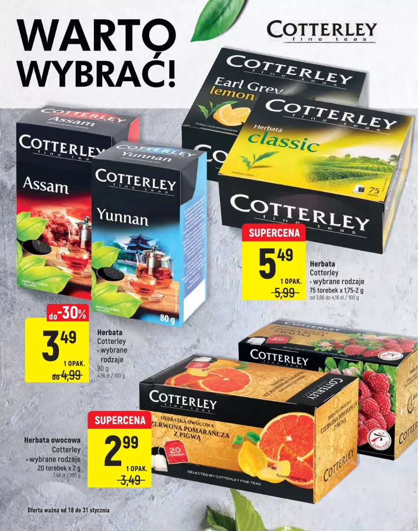 Gazetka promocyjna Intermarche - Warto - ważna 18.01 do 31.01.2022 - strona 12 - produkty: Herbata, Herbata owocowa