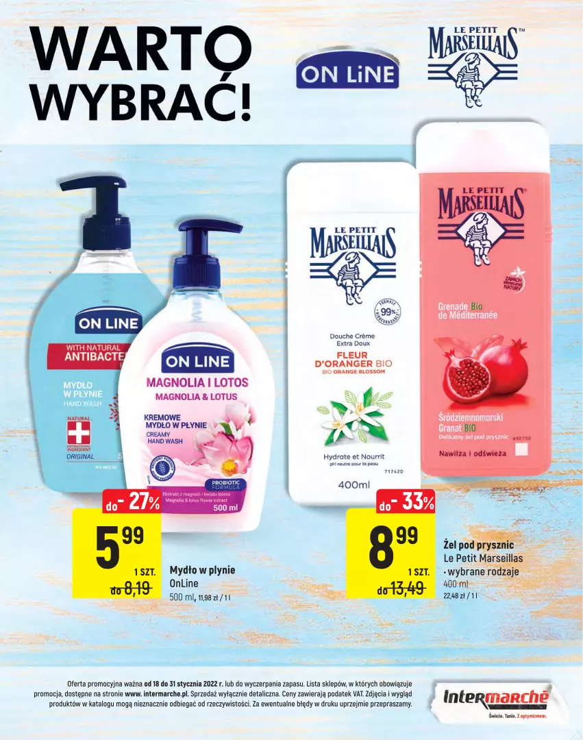 Gazetka promocyjna Intermarche - Warto - ważna 18.01 do 31.01.2022 - strona 24 - produkty: Mydło