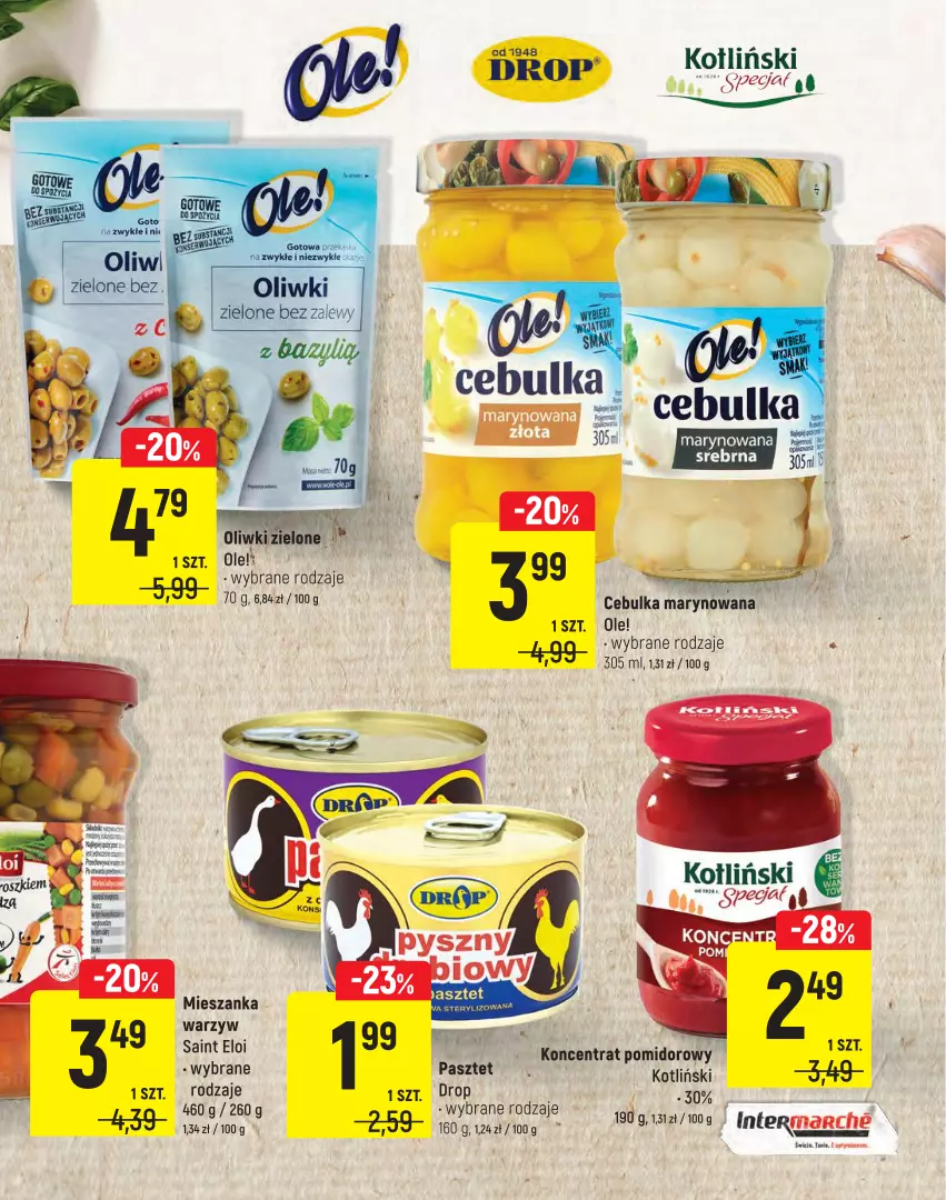 Gazetka promocyjna Intermarche - Warto - ważna 18.01 do 31.01.2022 - strona 9 - produkty: Koncentrat pomidorowy, Ole!, Pasztet