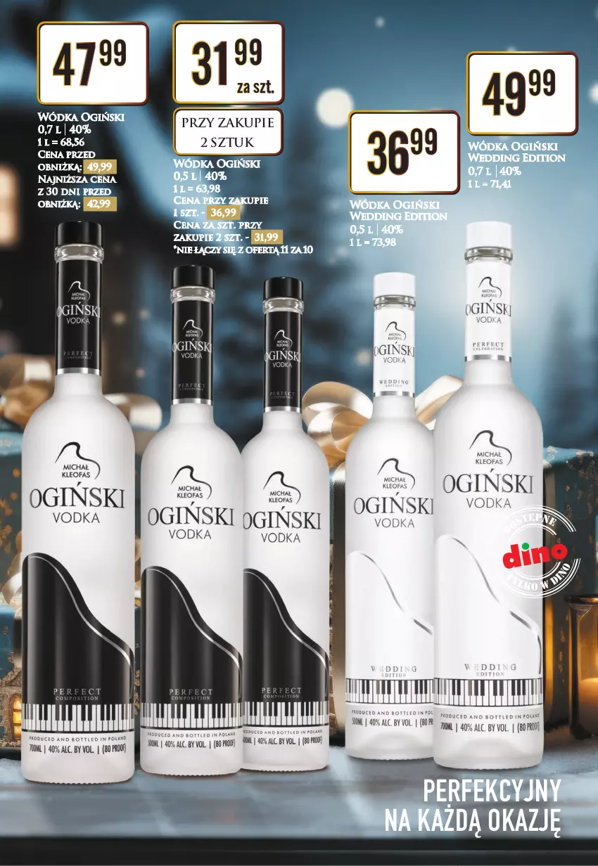 Gazetka promocyjna Dino - Katalog alkoholowy 22-28.01 - ważna 21.01 do 28.01.2024 - strona 2 - produkty: Ogiński, Wódka