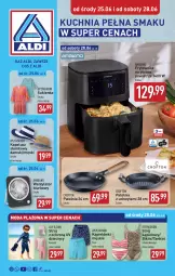 Gazetka promocyjna Aldi - Artykuły przemysłowe i tekstylia - Gazetka - ważna od 28.06 do 28.06.2025 - strona 1 - produkty: Kuchnia, Biurko, Strój kąpielowy, Moda, Bikini, Dzieci, Sukienka, Patelnia, Fa