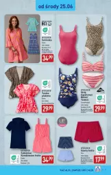 Gazetka promocyjna Aldi - Artykuły przemysłowe i tekstylia - Gazetka - ważna od 28.06 do 28.06.2025 - strona 5 - produkty: Szorty, Strój kąpielowy, Kombinezon, Bikini, Sukienka, Tunika, Fa
