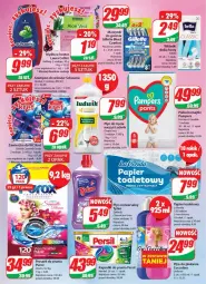 Gazetka promocyjna Dino - Gazetka 34 - Gazetka - ważna od 29.08 do 29.08.2023 - strona 23 - produkty: Ludwik, Pur, Gra, Coccolino, Do mycia naczyń, Pampers, Papier, Zawieszka do wc, Bell, Majtki, Proszek do prania, Persil, Kret, Płyn do mycia naczyń, Papier toaletowy, Lovi, Laur, Płyn do płukania, Aloe vera, Schauma, Szampon, Gillette, Bella, Płyn do mycia, Pieluchomajtki, Mydło, Wkładki, Kapsułki do prania