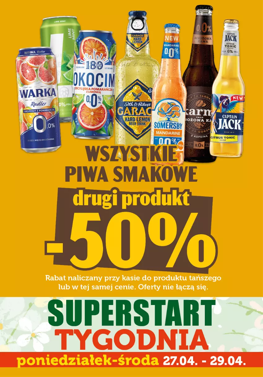 Gazetka promocyjna Topaz - Gazetka - ważna 27.04 do 29.04.2026 - strona 5 - produkty: Piwa