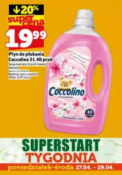 Gazetka promocyjna Topaz - Gazetka - Gazetka - ważna od 29.04 do 29.04.2026 - strona 7 - produkty: Coccolino, Primavera, Płyn do płukania, Prima
