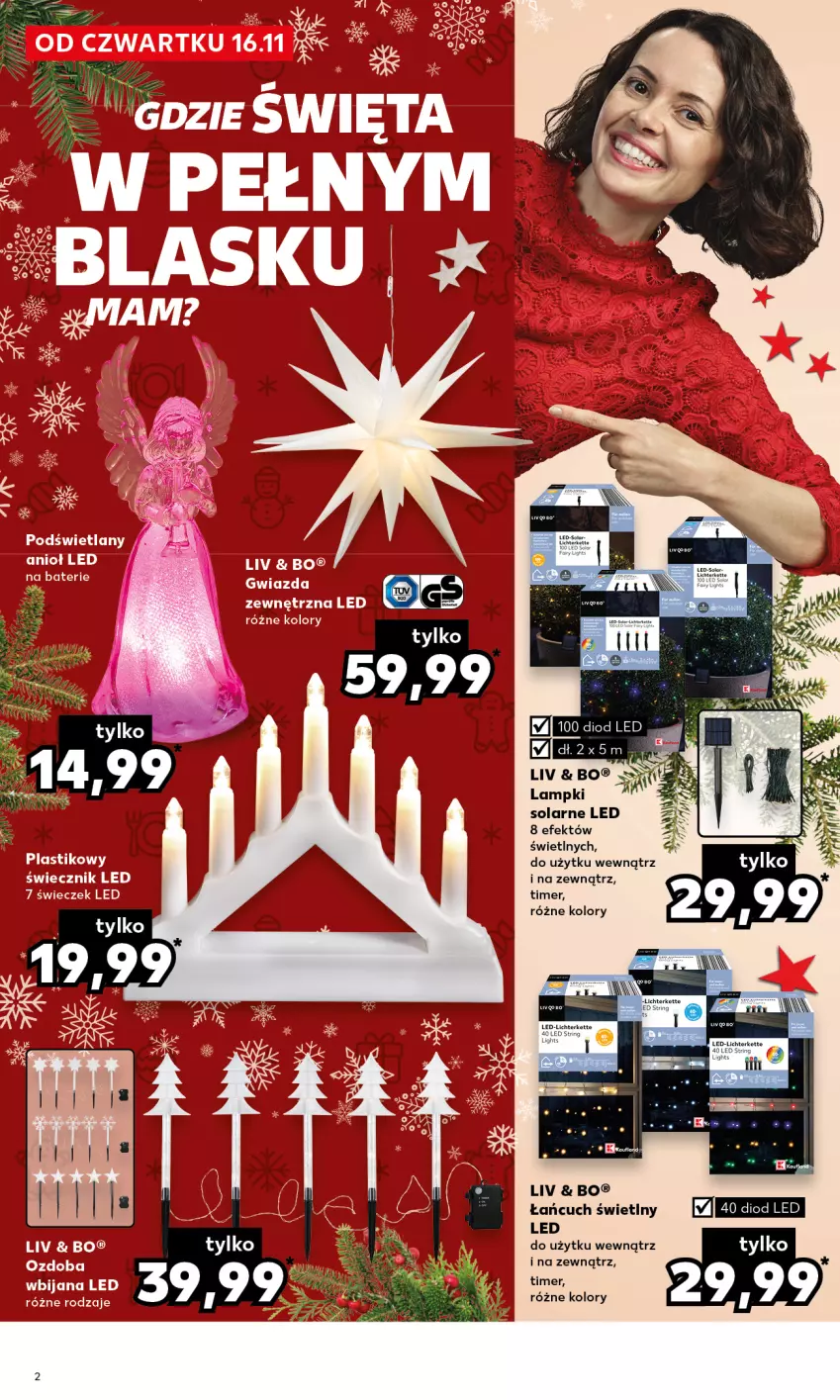 Gazetka promocyjna Kaufland - Kaufland - ważna 16.11 do 23.12.2023 - strona 2 - produkty: Fa, Gwiazda, Ozdoba