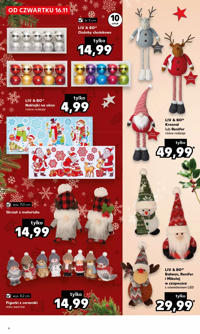 Gazetka promocyjna Kaufland - Kaufland - ważna 16.11 do 23.12.2023 - strona 8 - produkty: Klej, Okno, Renifer