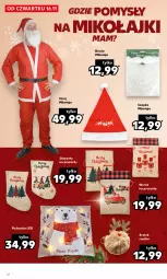 Gazetka promocyjna Kaufland - Kaufland - Gazetka - ważna od 23.12 do 23.12.2023 - strona 12 - produkty: Czapka Mikołaja, Karp, Czapka, Renifer, Skarpety na prezenty, Poduszka