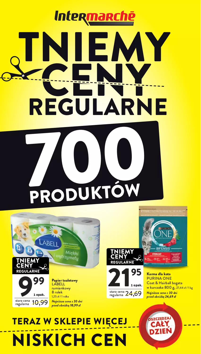 Gazetka promocyjna Intermarche - Gazetka Intermarche - ważna 03.08 do 09.09.2023 - strona 7 - produkty: Bell, Kurczak, Papier, Papier toaletowy, Pur, Purina, Rum, Tera