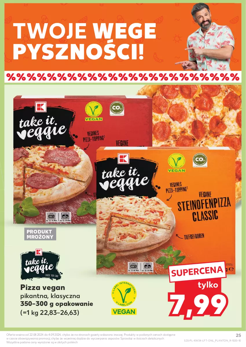 Gazetka promocyjna Kaufland - Gazetka tygodnia - ważna 22.08 do 28.08.2024 - strona 25 - produkty: Pizza