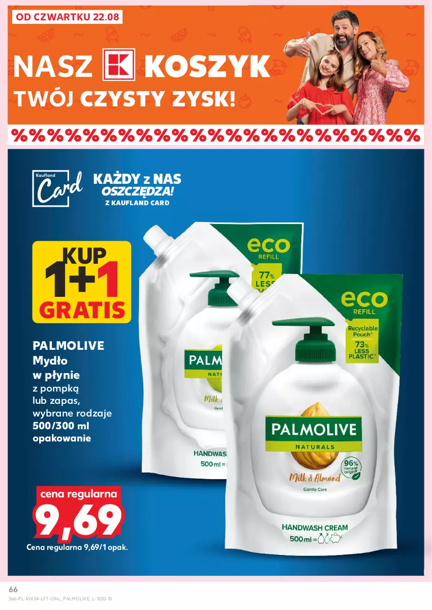 Gazetka promocyjna Kaufland - Gazetka tygodnia - ważna 22.08 do 28.08.2024 - strona 66 - produkty: Gra, Kosz, Mydło, Mydło w płynie, Palmolive