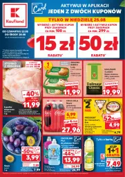 Gazetka promocyjna Kaufland - Gazetka tygodnia - Gazetka - ważna od 28.08 do 28.08.2024 - strona 1 - produkty: Ser, Gra, Coccolino, Brie, Président, Dallmayr, Kawa mielona, Kawa, Coca-Cola, Lody, Płyn do płukania, Camembert, Napój gazowany, Zielona Budka, Olej rzepakowy, Napój, Olej