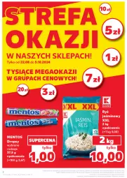 Gazetka promocyjna Kaufland - Gazetka tygodnia - Gazetka - ważna od 28.08 do 28.08.2024 - strona 2 - produkty: Sok, Ryż, Rama, Mentos, Fa