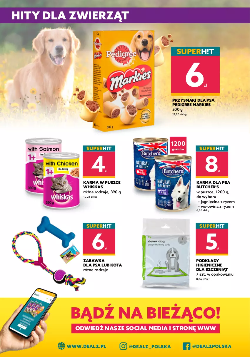 Gazetka promocyjna Dealz - Gazetka na otwarcie - Olsztyn - ważna 17.09 do 01.10.2021 - strona 8 - produkty: Gra, Pedigree, Podkład, Przysmaki, Ryż, Whiskas, Wołowina, Zabawka