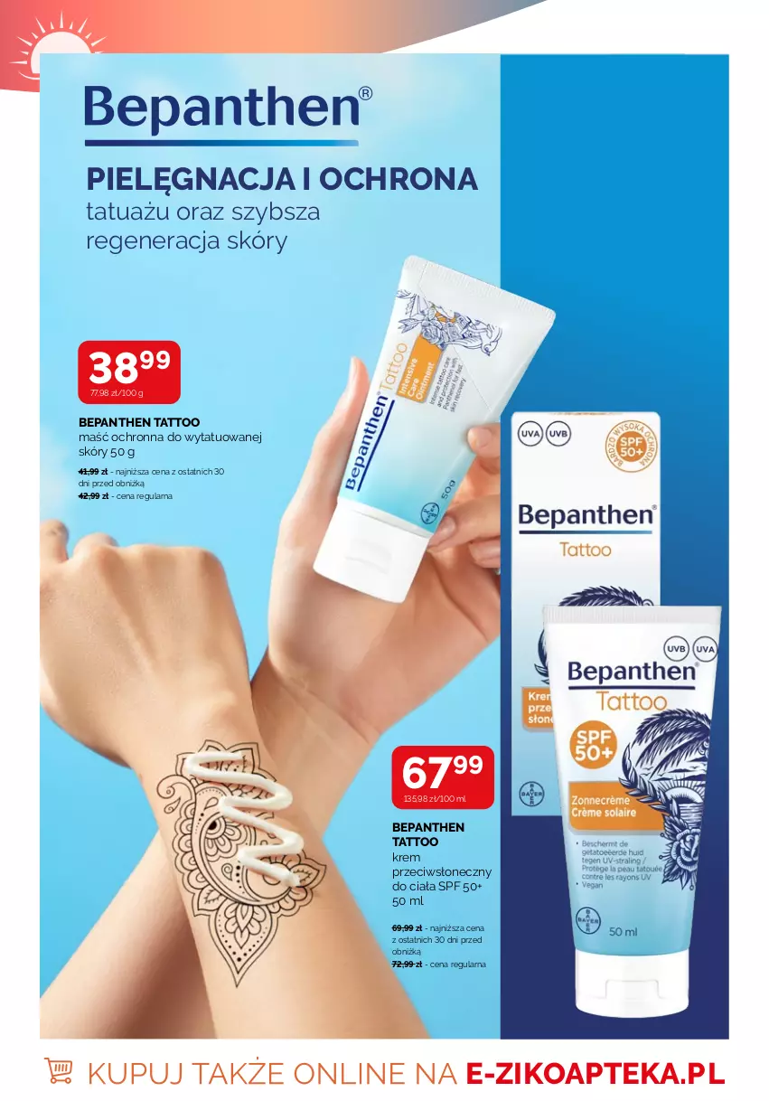 Gazetka promocyjna Ziko - Gazetka Ziko Dermo - ważna 22.04 do 27.04.2026 - strona 12 - produkty: Apteka, Bepanthen