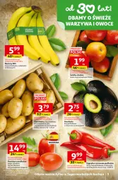 Gazetka promocyjna Auchan - Gazetka 30 Lat Supermarket Auchan - Gazetka - ważna od 30.03 do 30.03.2026 - strona 3 - produkty: Piec, Banany, Warzywa, Papryka czerwona, Papryka, Warzywa i owoce, Ziemniaki, Sałat, Owoce, Pomidory, Jabłka