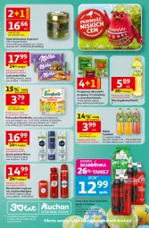 Gazetka promocyjna Auchan - Gazetka 30 Lat Supermarket Auchan - Gazetka - ważna od 30.03 do 30.03.2026 - strona 7 - produkty: Gra, Old Spice, Dezodorant, Krem pistacjowy, Bonduelle, Coca-Cola, Przyprawy, Czekolada, Tymbark, Fanta, Olej rzepakowy, Sprite, Kamis, Napój, Olej, Milka, Nivea, Kukurydza, Fa