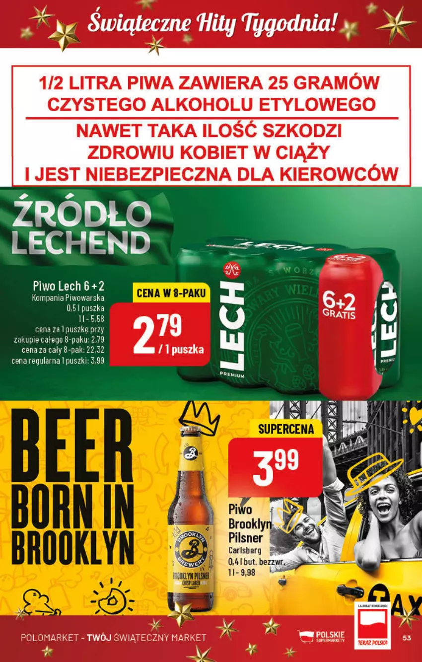 Gazetka promocyjna PoloMarket - Gazetka pomocyjna - ważna 16.11 do 22.11.2022 - strona 53 - produkty: Carlsberg, Gra, Piec, Piwa, Piwo