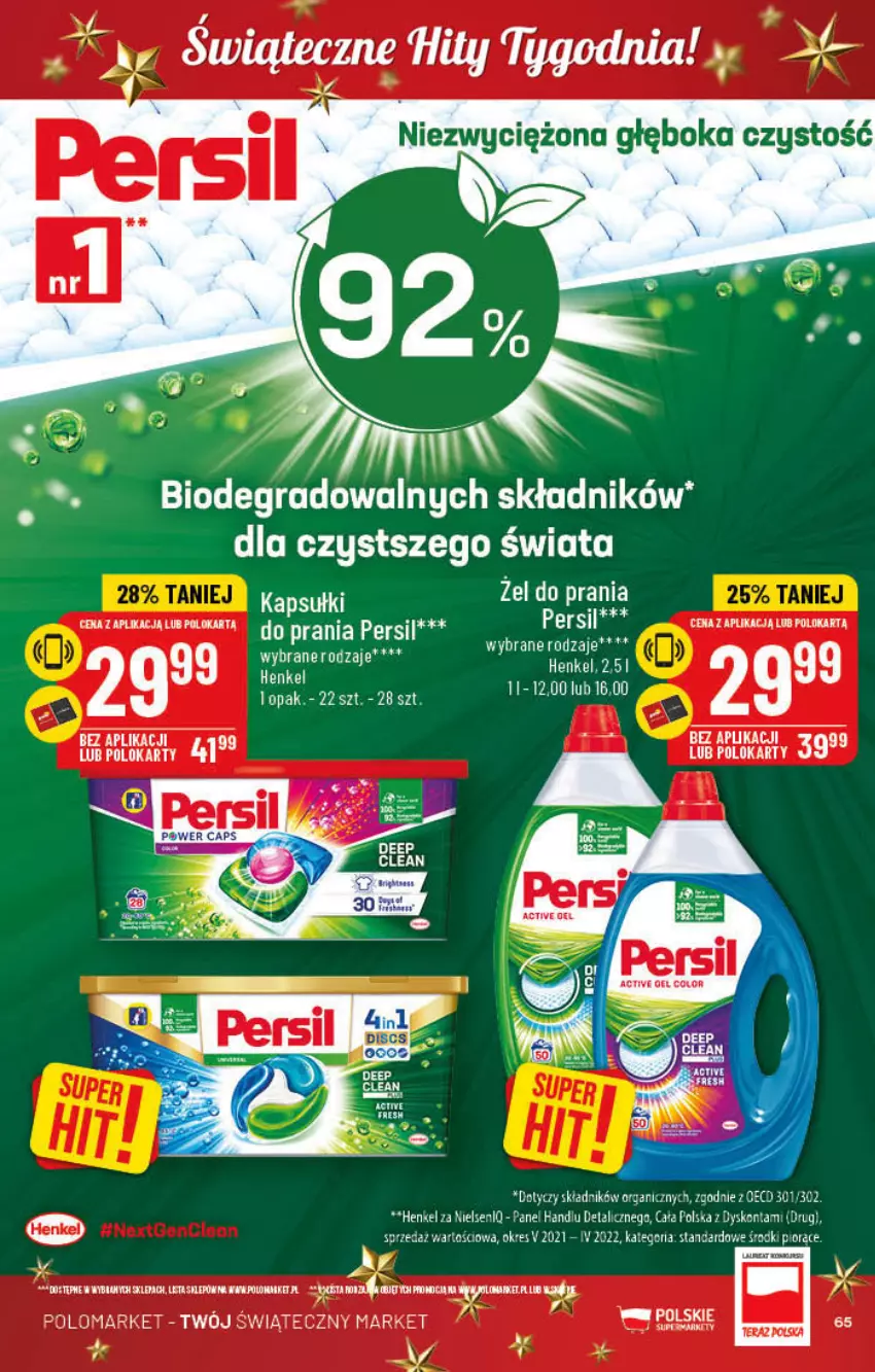 Gazetka promocyjna PoloMarket - Gazetka pomocyjna - ważna 16.11 do 22.11.2022 - strona 65 - produkty: Gra, Persil