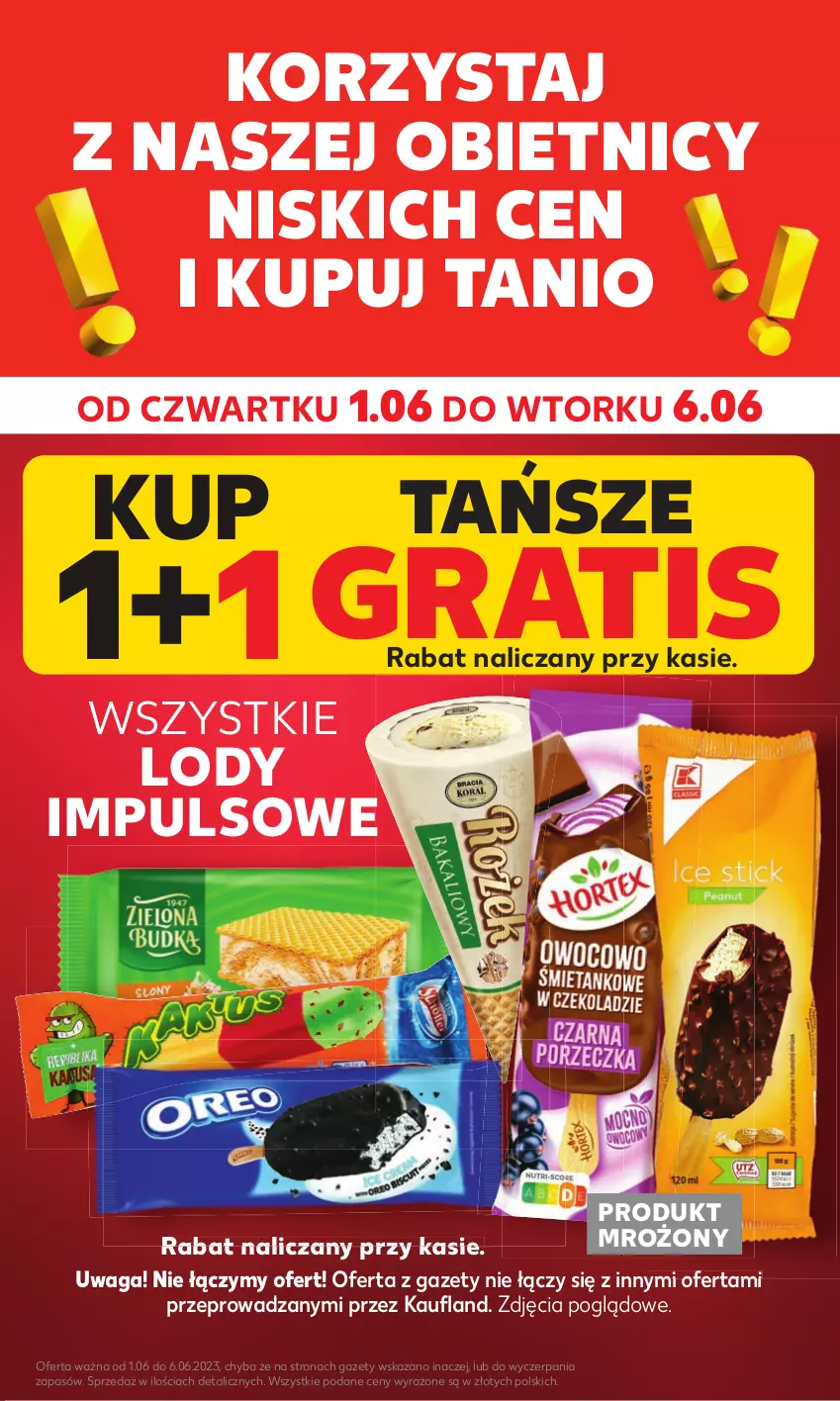 Gazetka promocyjna Kaufland - Mocny Start - ważna 05.06 do 06.06.2023 - strona 3 - produkty: Gra, Lody, Waga