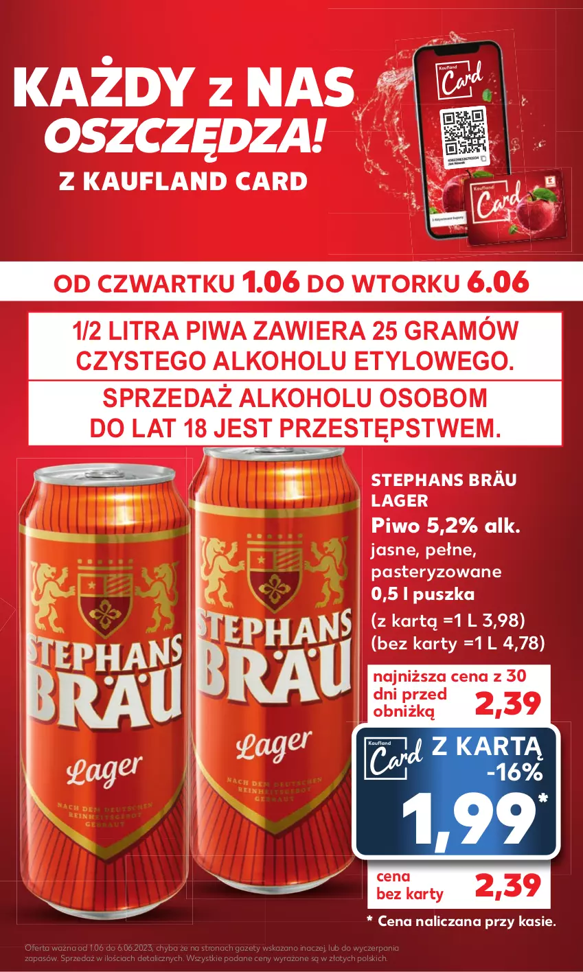 Gazetka promocyjna Kaufland - Mocny Start - ważna 05.06 do 06.06.2023 - strona 5 - produkty: Gra, Piwa, Piwo