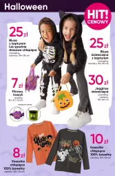 Gazetka promocyjna Pepco - Halloween - Gazetka - ważna od 23.10 do 23.10.2024 - strona 9 - produkty: Gin, Kosz, Bluza z kapturem, Koszulka, Dres, Spodnie, Bluza, Spodnie dresowe