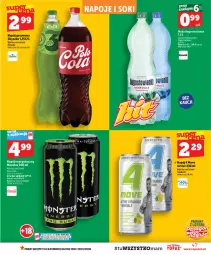 Gazetka promocyjna Topaz - Gazetka - Gazetka - ważna od 09.09 do 09.09.2026 - strona 47 - produkty: Top, Napój energetyczny, Coca-Cola, Napój gazowany, Woda, Napój