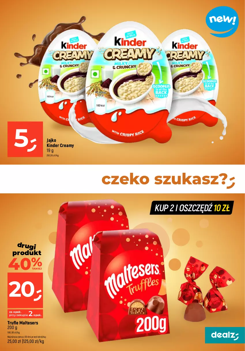 Gazetka promocyjna Dealz - MAKE A DEALZ - ważna 25.01 do 31.01.2024 - strona 11 - produkty: Kinder, Ser