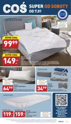 Gazetka promocyjna Aldi - Pełny katalog - Gazetka - ważna od 07.01 do 07.01.2022 - strona 31 - produkty: Por, Kołdra, Poszewka, Materac, Tera, Wełna, Ochraniacz na materac, Poduszka, K2