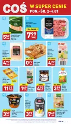 Gazetka promocyjna Aldi - Pełny katalog - Gazetka - ważna od 07.01 do 07.01.2022 - strona 5 - produkty: Piec, Kurczak, HiPP, Mięso mielone, Sok, Ser, Ryż, Mus, Hofburger, Złoty Mazur, Bułka fitness, Müllermilch, Parówki, Mięsne specjały, Pasta warzywna, Wafle, Burger, Pudding, Müller, Bułka, Mięso