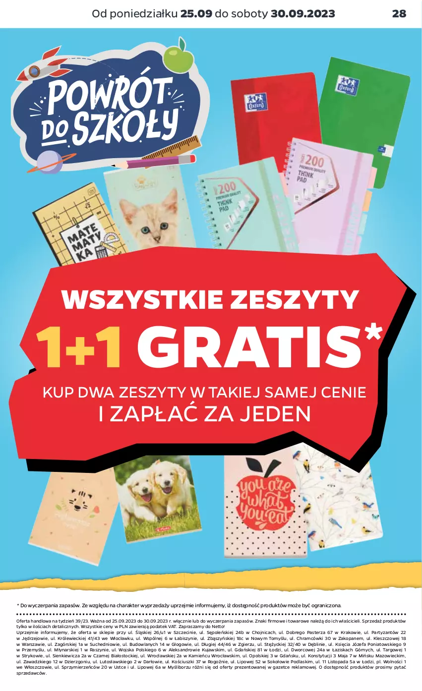 Gazetka promocyjna Netto - Akcesoria i dodatki - ważna 25.09 do 01.10.2023 - strona 3 - produkty: Fa, Gra, Kujawski, Podlaski, Sok, Stock, Top