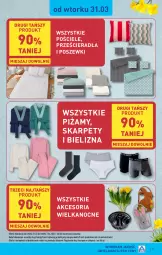 Gazetka promocyjna Aldi - Pełna oferta - Gazetka - ważna od 04.04 do 04.04.2026 - strona 31 - produkty: Pościel, Karp, Bielizna