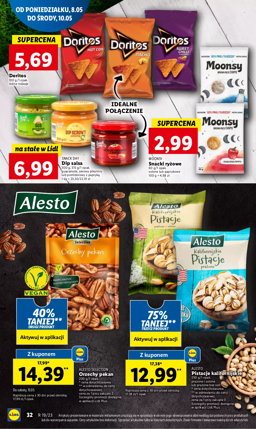 Gazetka promocyjna Lidl - GAZETKA - ważna 08.05 do 10.05.2023 - strona 36 - produkty: Amol, Pistacje, Ryż, Salsa, Ser