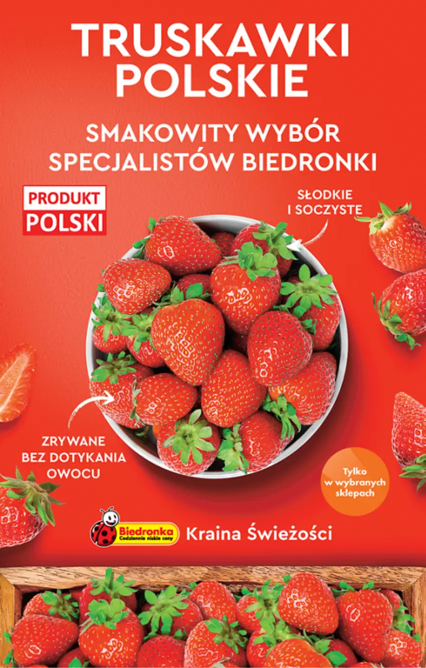 Gazetka promocyjna Biedronka - ważna 02.06 do 08.06.2022 - strona 15 - produkty: Dron, Truskawki