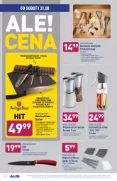 Gazetka promocyjna Aldi - Gazetka - ważna od 21.08 do 21.08.2021 - strona 30 - produkty: Top, Sok, Noż, Młynek, Tarka, Nóż szefa kuchni, Wyciskarka, Dozownik, Dozownik do oliwy i octu, Fa