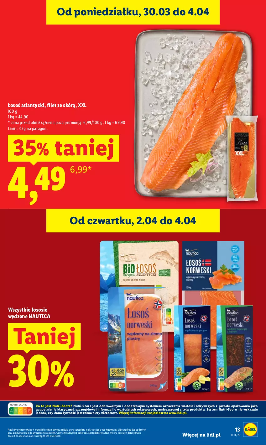 Gazetka promocyjna Lidl - Gazetka ważna od 2.04 do 4.04 - ważna 02.04 do 04.04.2026 - strona 13 - produkty: Sos