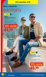 Gazetka promocyjna Lidl - Gazetka ważna od 2.04 do 4.04 - Gazetka - ważna od 04.04 do 04.04.2026 - strona 22 - produkty: Mokasyny, Moda