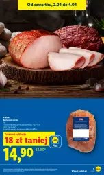 Gazetka promocyjna Lidl - Gazetka ważna od 2.04 do 4.04 - Gazetka - ważna od 04.04 do 04.04.2026 - strona 5 - produkty: Szynka, PIKOK
