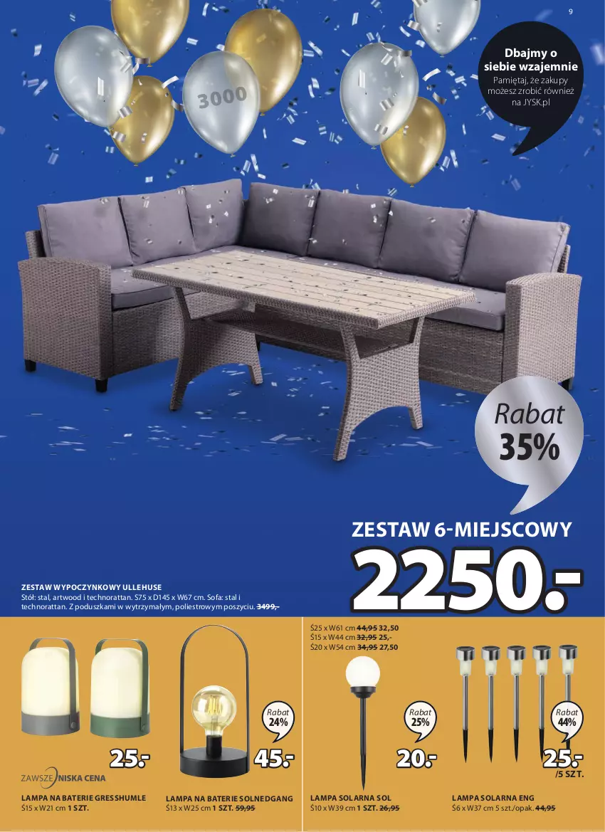 Gazetka promocyjna Jysk - Oferta tygodnia - ważna 12.05 do 25.05.2021 - strona 10 - produkty: Artwood, Fa, Gres, Lampa, Mięta, Poduszka, Sofa, Stół